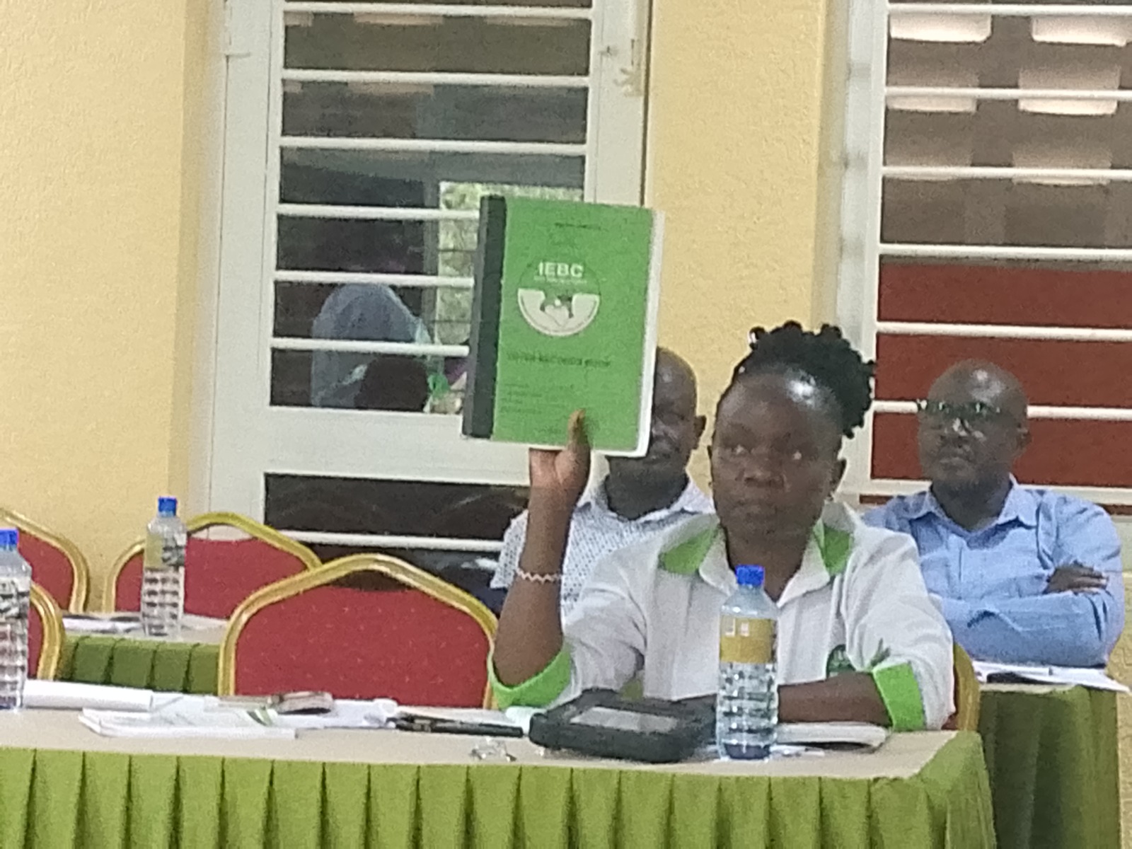 IEBC Facilitator at the 1st Cohort of Civic Educators Training